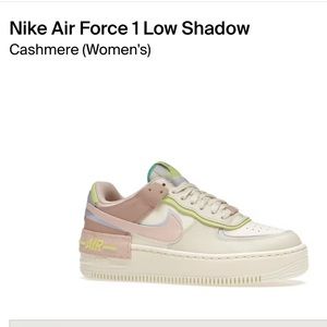NIKE AIR FORCE 1 LOW SHADOW CASHMERE SZ 8
